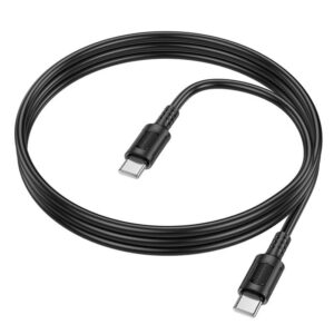 Borofone USB-C to USB-C 60W 3A 1m Black (BX111)