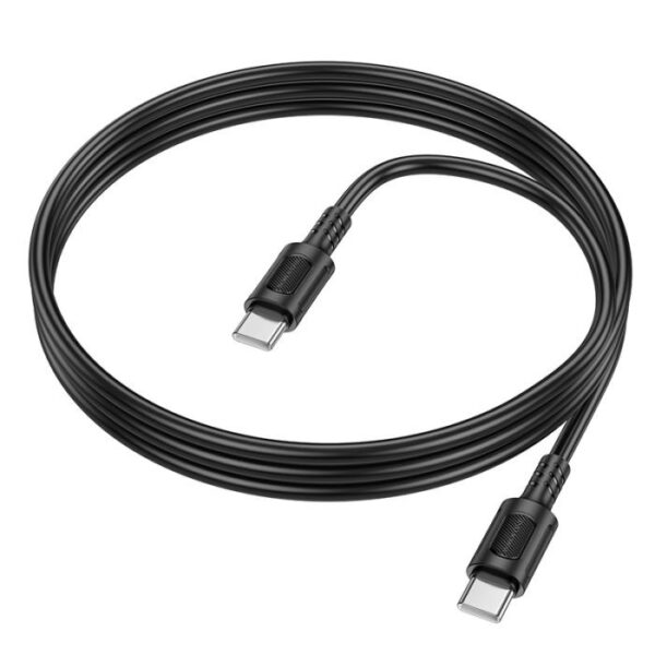Borofone USB-C to USB-C 60W 3A 1m Black (BX111)