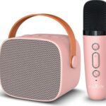 Maxlife Bluetooth Karaoke Mε ασύρματo Mικρόφωνo MXKS-100 Pink