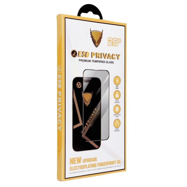 Xiaomi Redmi Note 14 4G/5G Προστασία Οθόνης OG Premium Privacy Full Face Tempered Glass