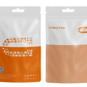 Cabletime USB-A to USB-A 3A 1.5m Μαύρο (CT-AMAM2)