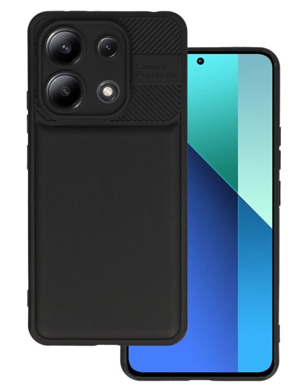 Forcell Xiaomi Redmi Note 13 4G Camera Protected Θήκη Σιλικόνης - Black