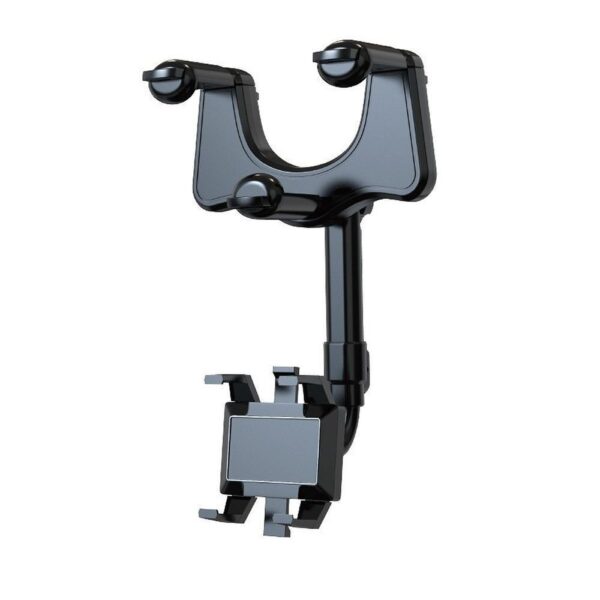 Βάση Αυτοκινήτου Για Κινητό 360° Car Rearview Mirror Phone Holder Μαύρη Βάση Αυτοκινήτου Για Κινητό 360° Car Rearview Mirror Phone Holder Μαύρη