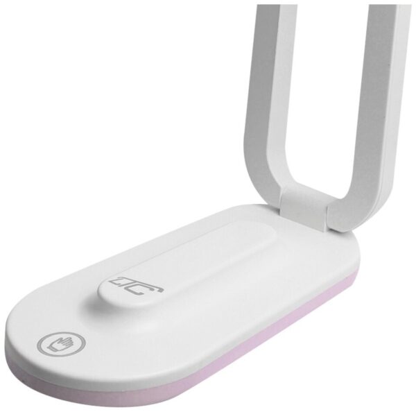 LTC Φωτιστικό Γραφείου LXL1964R με Λειτουργία Αφής 1200mAh 4W Λευκό - Ροζ