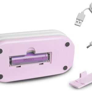 LTC Φωτιστικό Γραφείου LXL1964R με Λειτουργία Αφής 1200mAh 4W Λευκό - Ροζ