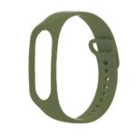 Λουράκι Xiaomi Mi Band 5 / 6 / 7 Χακί Solid Color Silicone Replacement Strap Watchband Khaki