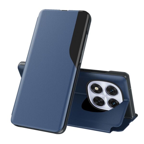 Tel1 Xiaomi Redmi Note 14 Pro 5G/4G, 14 Pro Plus 5G, Poco X7 5G Attraction Flip Holder Θήκη Βιβλίο - Blue