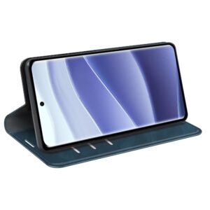Tel1 Xiaomi Redmi Note 14 Pro 5G / 14 Pro Plus 5G / Poco X7 5G Retro-skin Magnetic Suction Θήκη Βιβλίο - Blue