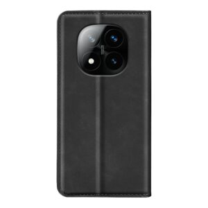 Tel1 Xiaomi Redmi Note 14 Pro 5G / 14 Pro Plus 5G / Poco X7 5G Retro-skin Magnetic Suction Θήκη Βιβλίο - Black