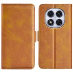 Tel1 Xiaomi Redmi Note 14 Pro 5G, 14 Pro Plus 5G, Poco X7 5G Magnetic Buckle Horizontal Flip Θήκη Βιβλίο - Brown