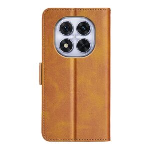 Tel1 Xiaomi Redmi Note 14 Pro 5G, 14 Pro Plus 5G, Poco X7 5G Magnetic Buckle Horizontal Flip Θήκη Βιβλίο - Brown