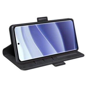 Tel1 Xiaomi Redmi Note 14 Pro 5G, 14 Pro Plus 5G, Poco X7 5G Magnetic Buckle Horizontal Flip Θήκη Βιβλίο - Black