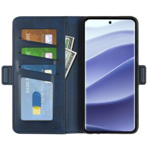 Tel1 Xiaomi Redmi Note 14 Pro 5G, 14 Pro Plus 5G, Poco X7 5G Magnetic Buckle Horizontal Flip Θήκη Βιβλίο - Blue