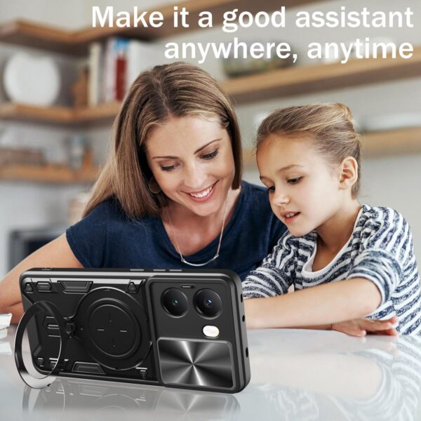 Forcell Xiaomi Poco X7 Pro 5G Sliding Camshield Θήκη Σκληρή - Blue