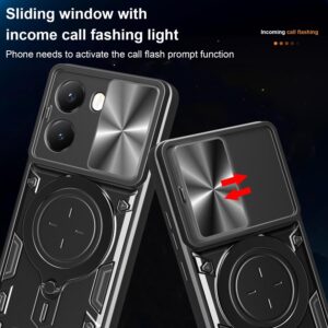 Forcell Xiaomi Poco X7 Pro 5G Sliding Camshield Θήκη Σκληρή - Blue