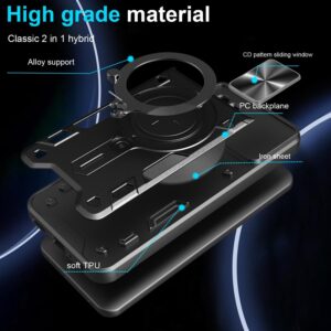 Forcell Xiaomi Poco X7 Pro 5G Sliding Camshield Θήκη Σκληρή - Blue