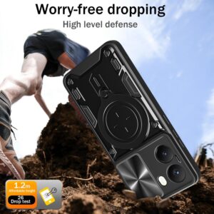 Forcell Xiaomi Poco X7 Pro 5G Sliding Camshield Θήκη Σκληρή - Blue