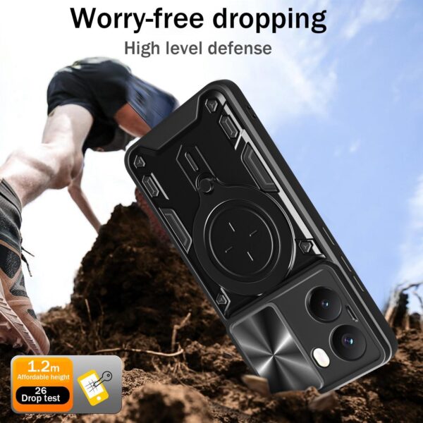 Forcell Xiaomi Poco X7 Pro 5G Sliding Camshield Θήκη Σκληρή - Blue