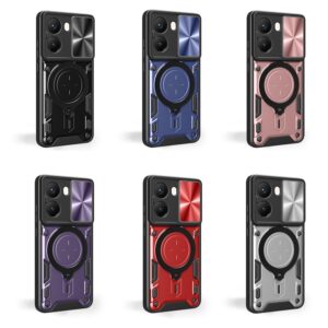 Forcell Xiaomi Poco X7 Pro 5G Sliding Camshield Θήκη Σκληρή - Red