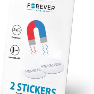 Forever Αυτοκόλλητοι Ανταλλακτικοί Μαγνήτες για Μαγνητική Βάση Κινητού 2τμχ