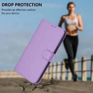 Tel1 Xiaomi Redmi Note 14 Pro 5G / 14 Pro Plus 5G / Poco X7 5G Skin Feel Solid Θήκη Βιβλίο - Purple