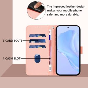 Tel1 Xiaomi Poco X7 Pro 5G Skin Feel Solid Θήκη Βιβλίο - Pink