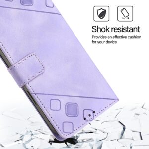 Tel1 Xiaomi Redmi Note 14 Pro 5G / 14 Pro Plus 5G/ Poco X7 5G Skin Feel Embossed Θήκη Βιβλίο - Purple
