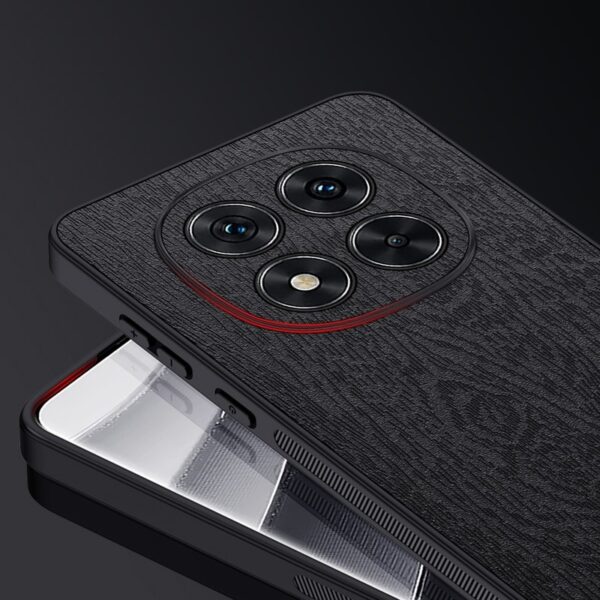 Forcell Xiaomi Redmi Note 14 Pro 5G Tree Bark Shockproof Θήκη Σιλικόνης - Grey