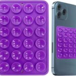 Techsuit Βάση Κινητού - Βεντούζα για Selfies Phone Holder (SM PAD) Purple