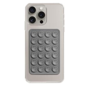 Techsuit Βάση Κινητού - Βεντούζα για Selfies Phone Holder (SM PAD) Gray