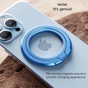 Techsuit Magsafe Phone Ring Mpr3 Round Shape Aluminium Alloy 3m Black