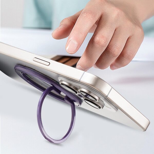 Techsuit - MagSafe Phone Ring (MPR2) - Round Shape, Aluminium Alloy - Gold