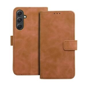 Tel1 Samsung Galaxy A36 5G Tender Θήκη Βιβλίο - Brown