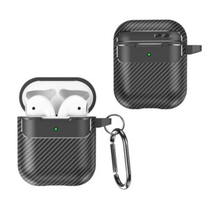 AirPods 2 Θήκη Carbon Earphone Case Black