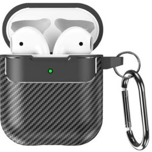AirPods 2 Θήκη Carbon Earphone Case Black