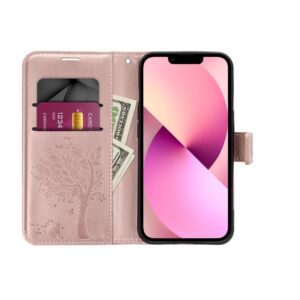 Tel1 Samsung Galaxy A36 5G Mezzo Θήκη Βιβλίο - Rose Gold