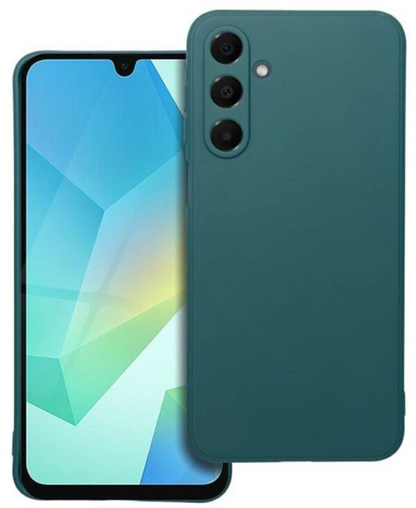Forcell Samsung Galaxy A36 5G Matt Θήκη Σιλικόνης - Green Forcell Samsung Galaxy A36 5G Matt Θήκη Σιλικόνης - Green