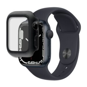 Apple Watch Series 45mm Προστασία Οθόνης Volte - Tel 0.30mm 9H Surface Hardness 3D Full Screen Tempered Glass