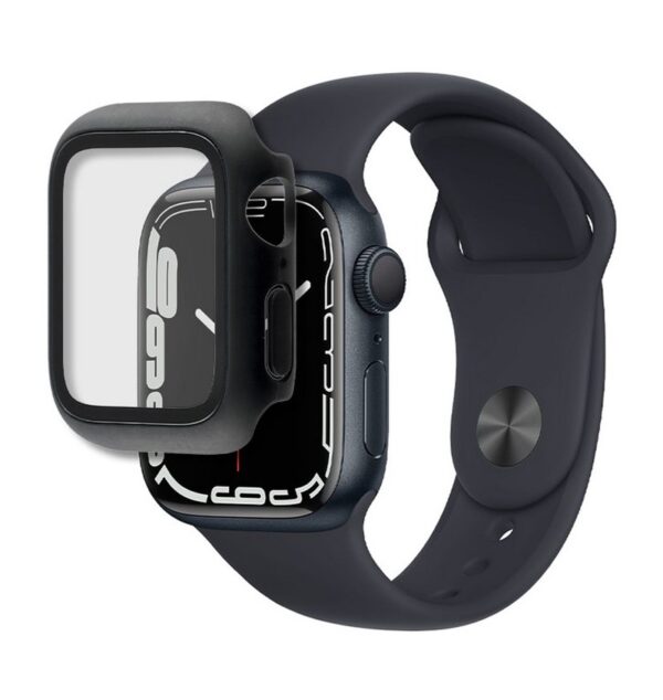 Apple Watch Series 45mm Προστασία Οθόνης Volte - Tel 0.30mm 9H Surface Hardness 3D Full Screen Tempered Glass