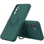 Forcell Samsung Galaxy A26 5G / A17 5G Ring Holder Θήκη Σιλικόνης - Green