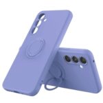 Forcell Samsung Galaxy A26 5G / A17 5G Ring Holder Θήκη Σιλικόνης - Purple