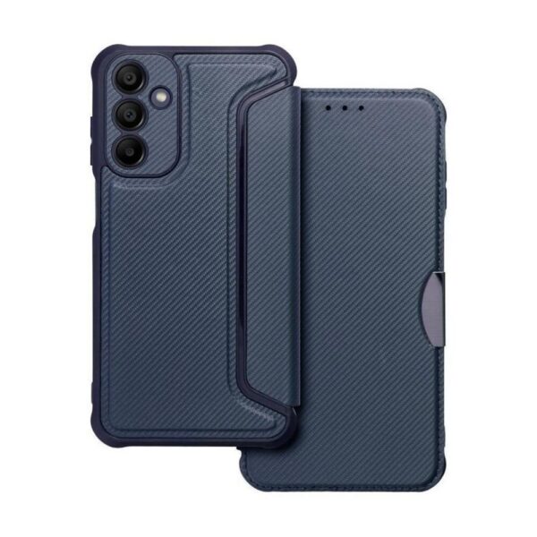 Tel1 Samsung Galaxy A36 5G Razor Carbon Θήκη Βιβλίο - Blue