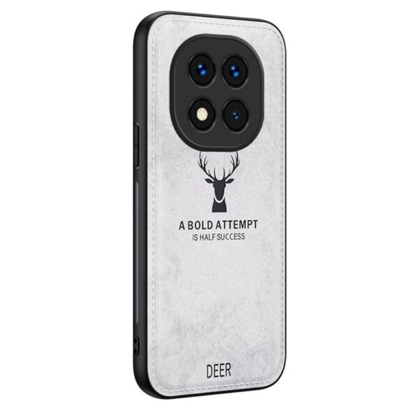 Forcell Xiaomi Redmi Note 14 Pro Plus 5G Cloth Skin All-inclusive Θήκη Σιλικόνης - Grey