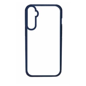 Forcell Samsung Galaxy A14 4G / A14 5G Θήκη Με Πλαίσιο Σιλικόνης Διάφανη - Blue