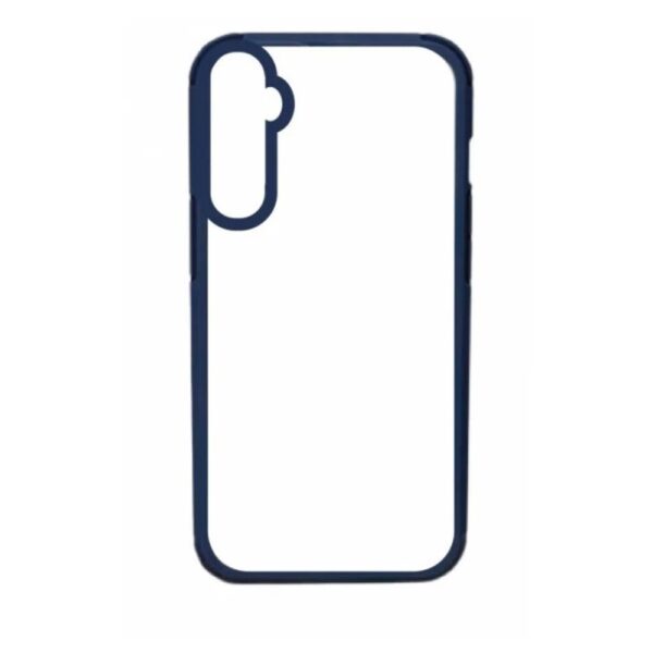 Forcell Samsung Galaxy A14 4G / A14 5G Θήκη Με Πλαίσιο Σιλικόνης Διάφανη - Blue