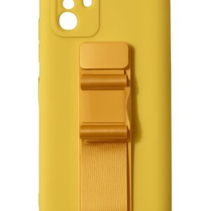 Forcell Xiaomi Redmi Note 10 4G / Note 10S / Poco M5s Rope Θήκη Σιλικόνης - Yellow