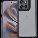 Forcell Motorola Edge 50 Θήκη με Πλαίσιο Σιλικόνης - Black Blue