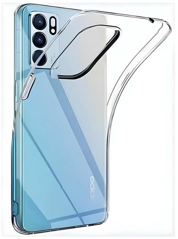 Forcell Oppo Reno12 5G Θήκη Σιλικόνης 1mm - Διάφανη