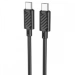 Hoco USB-C to USB-C 60W 1m Μαύρο (X88)