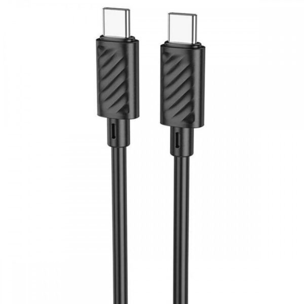 Hoco USB-C to USB-C 60W 1m Μαύρο (X88)